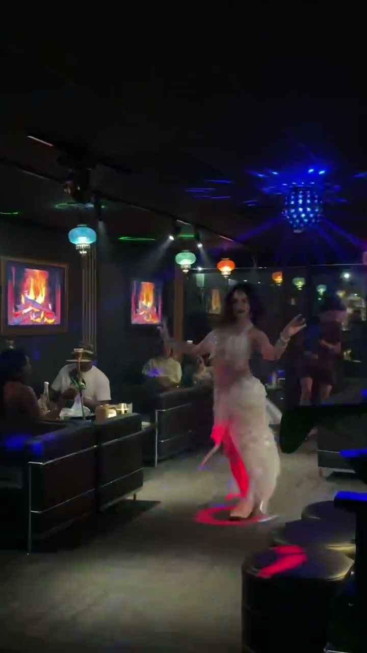 Preview of Angelina performing live at a venue